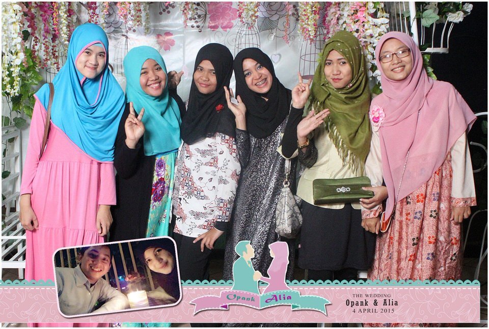 Photobooth Jakarta Wedding Aloa And Opank