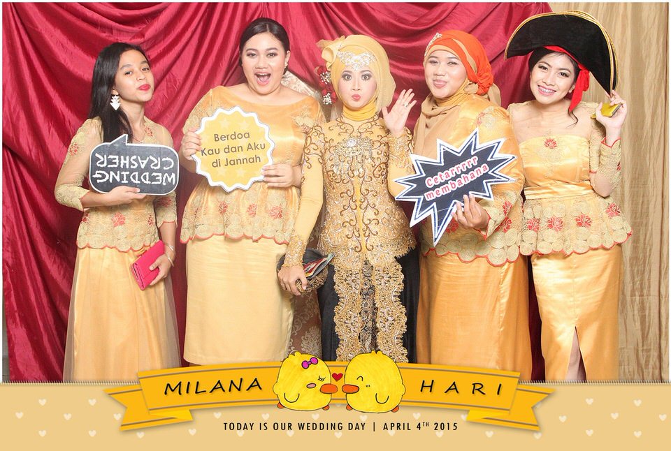 Photobooth Jakarta Wedding Mila And Hari