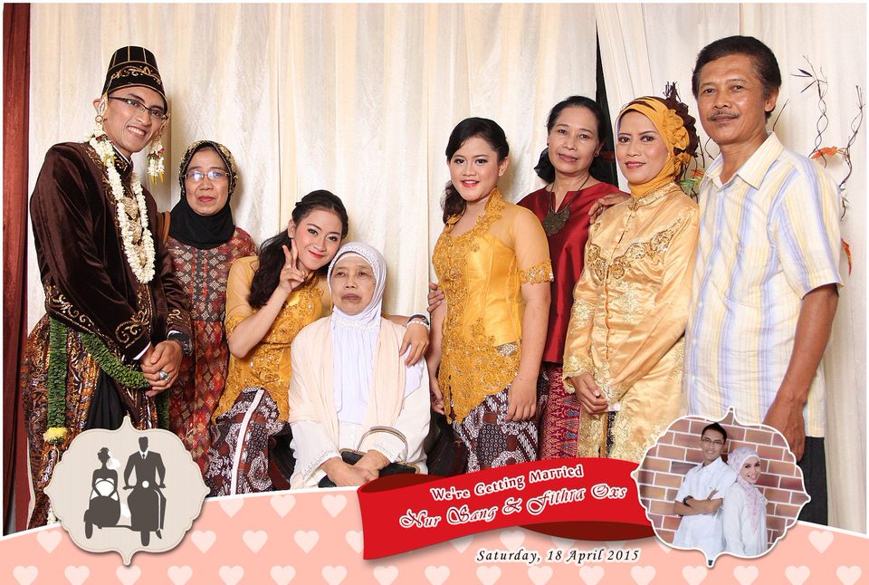 Photobooth Jakarta Wedding Nur Sang And Fithra Oxs