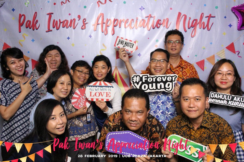 Photobooth Jakarta Pak Iwan Aprreciation Night UOB