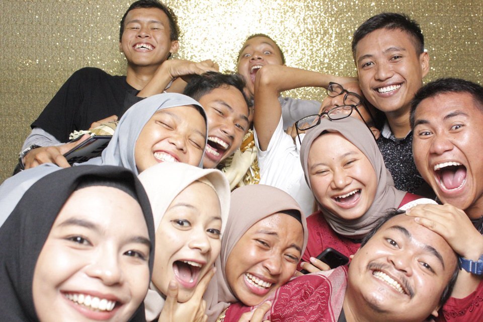 Photobooth Jakarta Bukber Atletik UNJ Gelanggang Olahraga