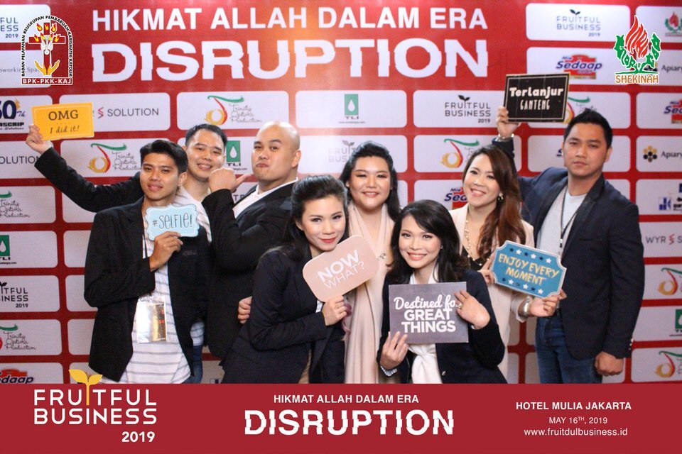 Photobooth Jakarta FRUITFULL BUSINESS Hotel Mulia