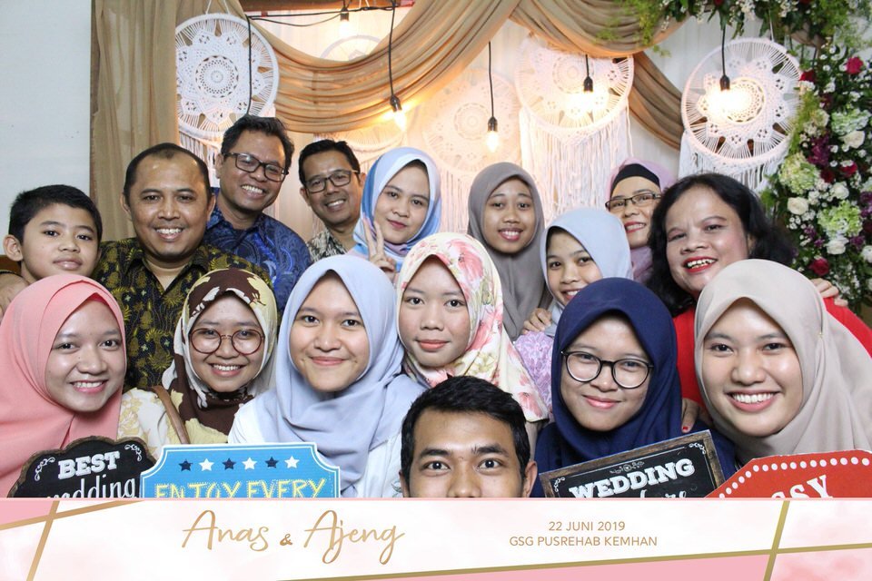 Phtobooth Jakarta Wedding Anas And Ajeng Gedung Serba Guna Bintaro