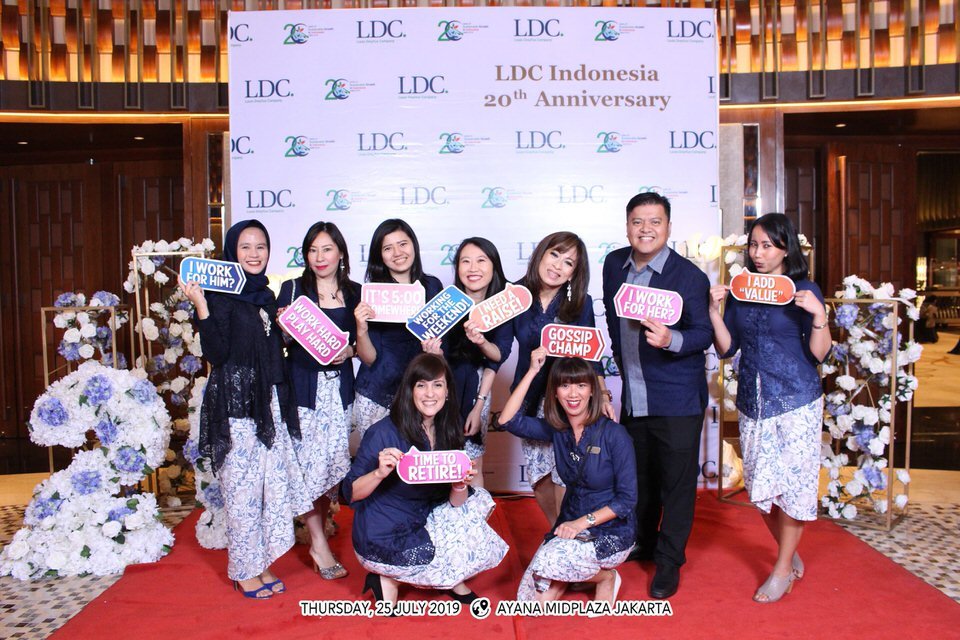 Photobooth Jakarta Anniversary 20Th LDC Ayana Midplaza