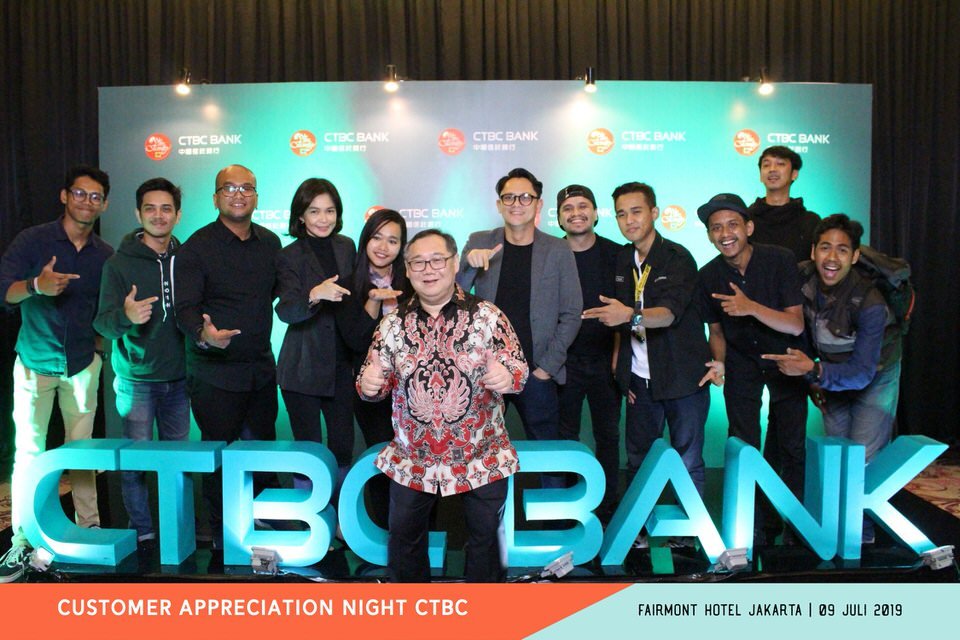 Photobooth Jakarta CTBC BANK Fairmount Hotel