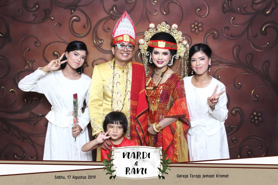 Photobooth Jakarta Wedding Nardi And Rani Gereja Toraja Jemaat Kramat