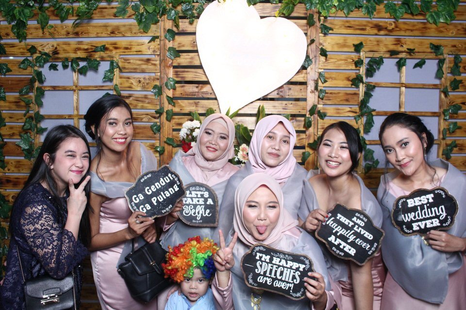 Photobooth Jakarta Wedding Wiranti And Yogi Gedung Kementrian PUPR