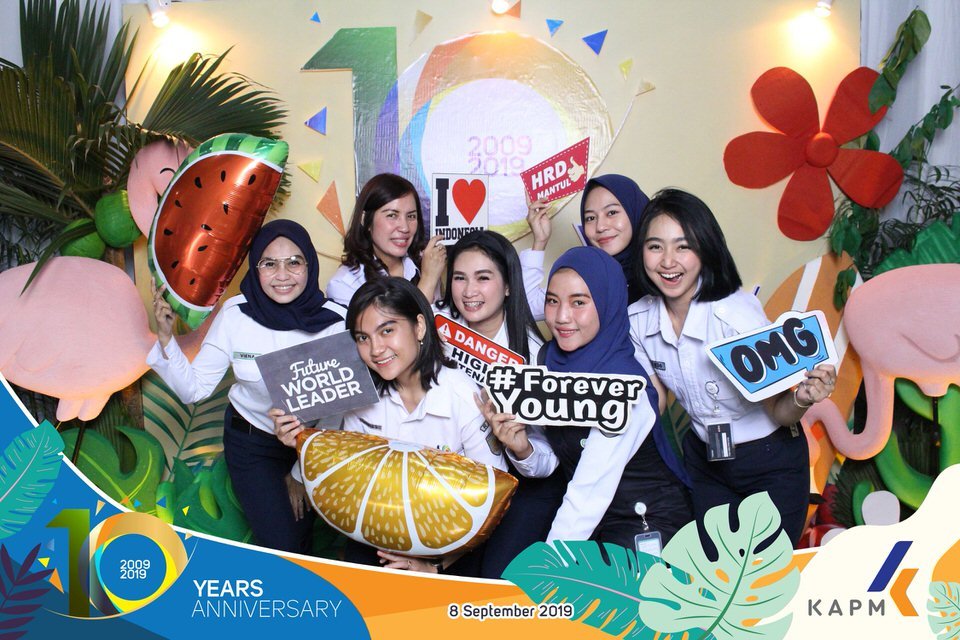 Photobooth Jakarta Anniversary 10 Years KAPM Stasiun Sawah Besar