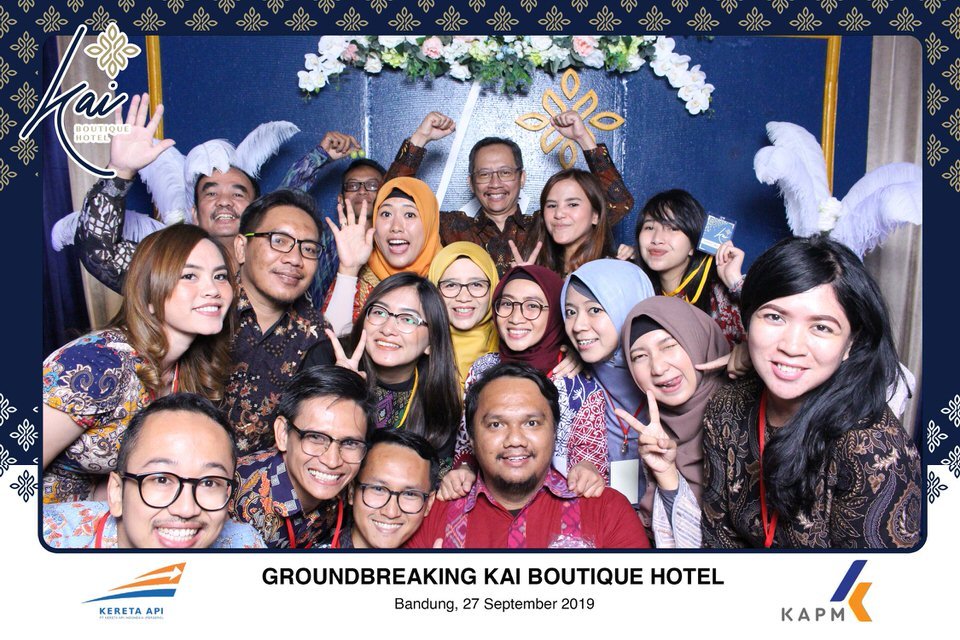 Photobooth Jakarta Groundbreaking KAI Botique Hotel Bandung