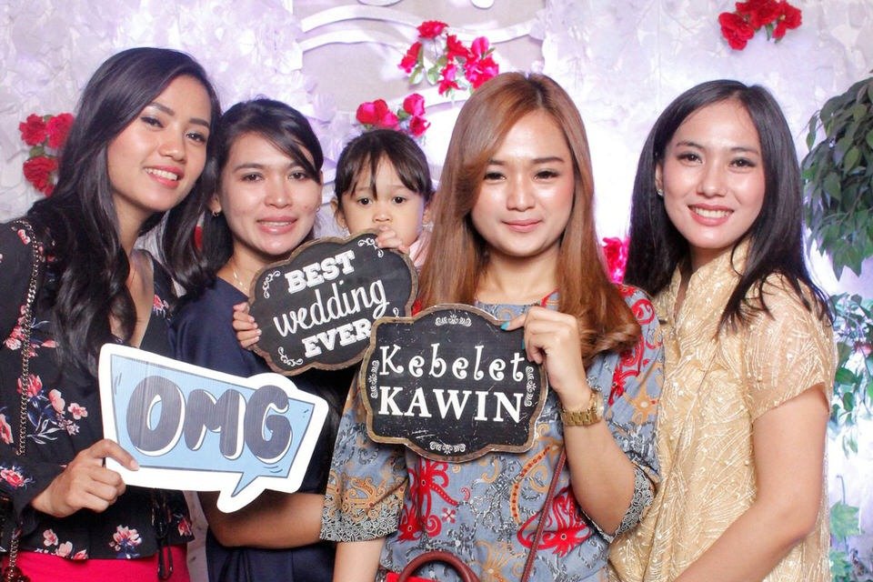 Photobooth Jakarta Wedding Yuni Toro Wisma Bhayangkari Mabes Polri