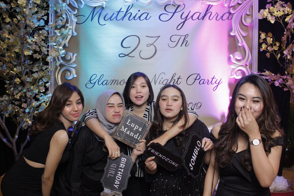 Photobooth Jakarta Muhia Syahsa Birthday 23th Hotel Grand Savero Bogor