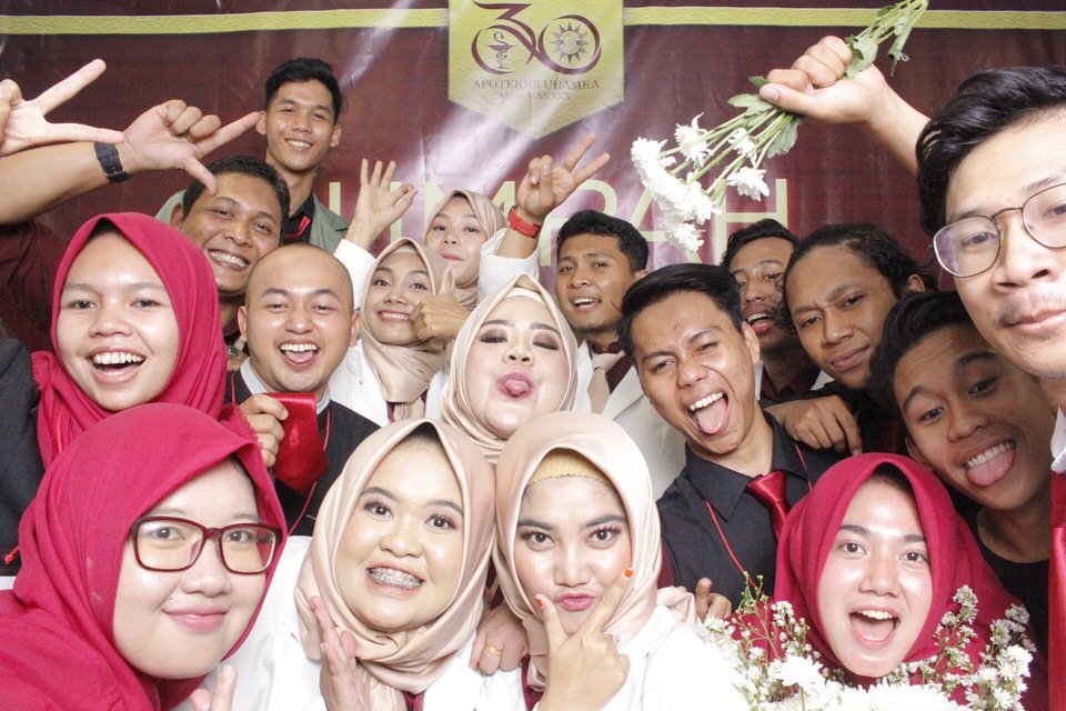 Photobooth Jakarta Sumpah Apoteker xxx uhamka Kampus UHAMKA