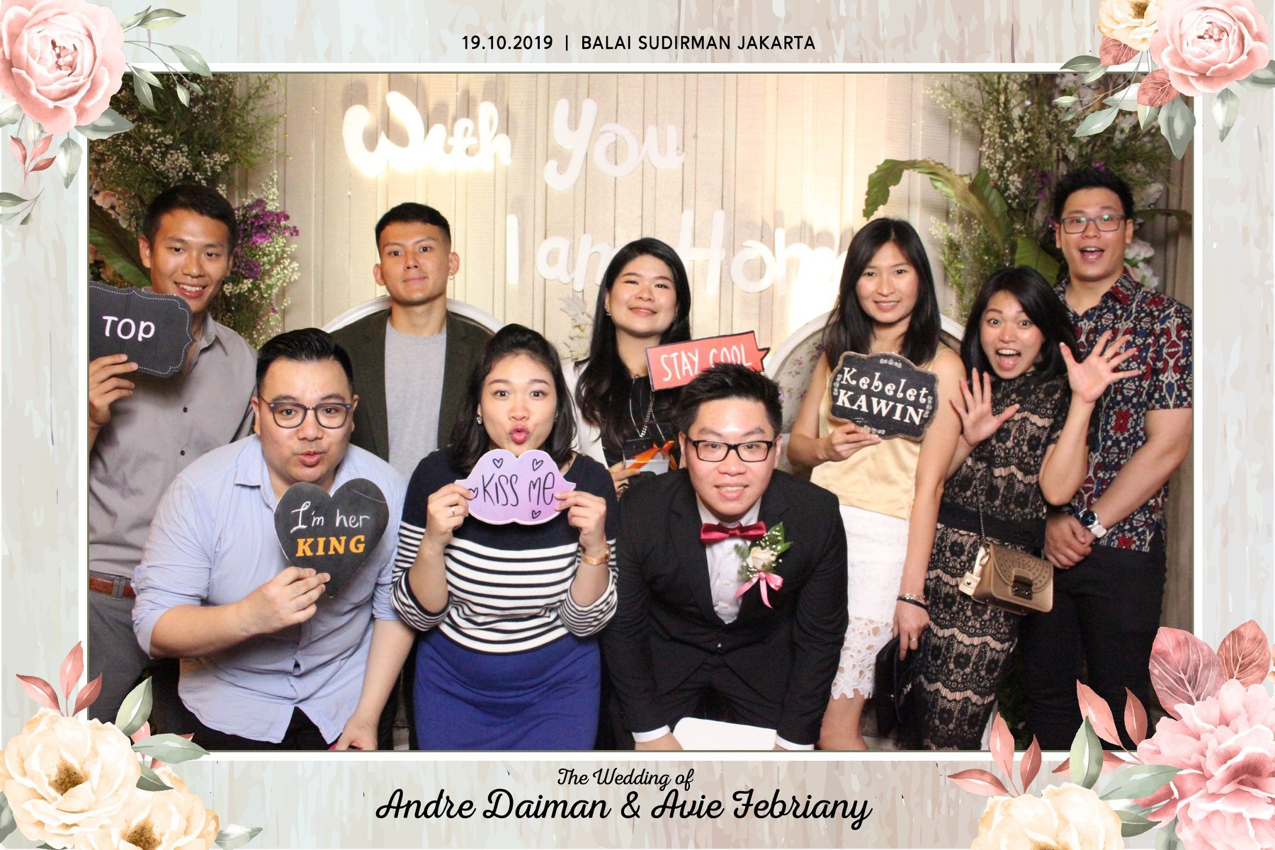 Photobooth Jakarta Wedding Andre And Avie Balai Sudirman