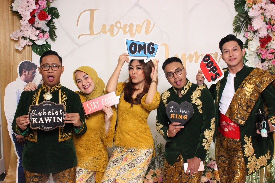 Photobooth Jakarta Wedding Iwan And Myma Hotel Horison Ciledug