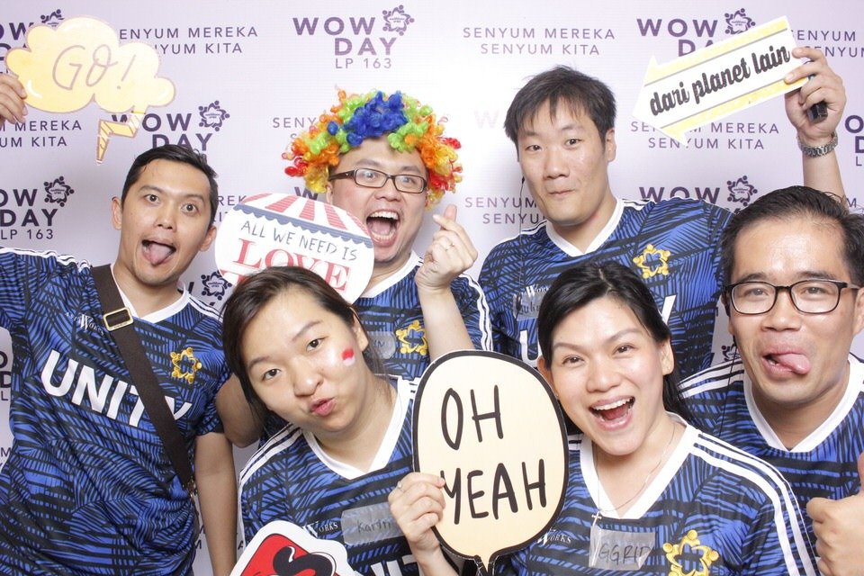 Photobooth Jakarta Wow Day LP163 Gor Pengandengan