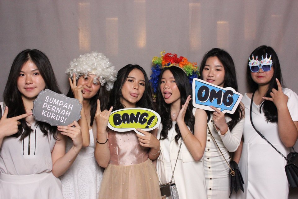 Photobooth Jakarta Audrey Birthday Sweet Seventeen Grand Mercure Kemayoran