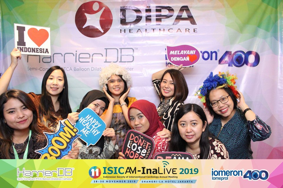Photobooth Jakarta Dipa Isicam Ina Live 2019 Day2 Shangri La Hotel Jakarta