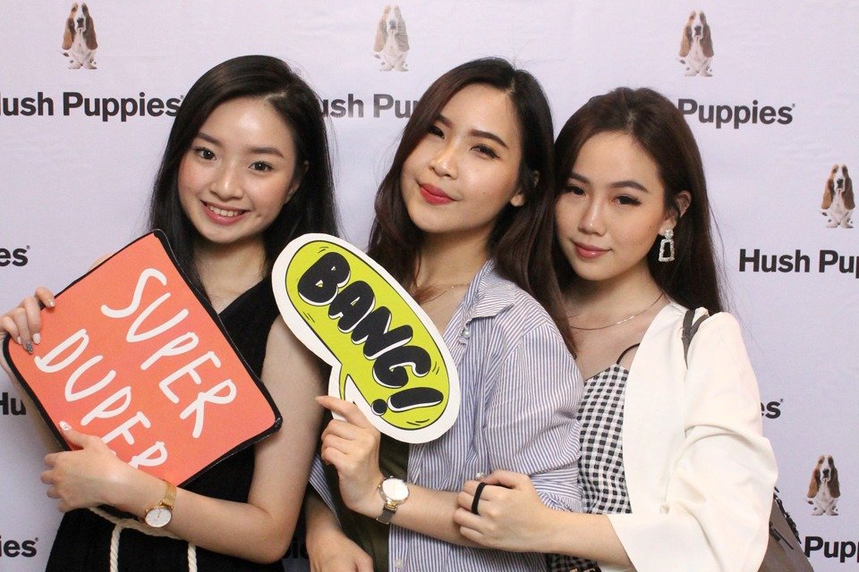 Photobooth Jakarta Re Open Store Hush Puppies Summarecon Mall Serpong