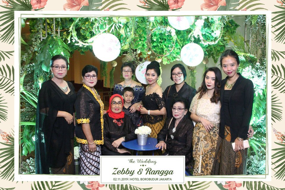 Photobooth Jakarta Wedding Rangga And Zebby Hotel Borobudur Jakarta