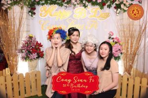 Photo Events Photobooth Jakarta Cong Siau Fi 51Th Birthday My King Raja Kuring