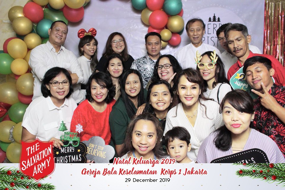 Photobooth Jakarta Merry Christmas And Happy New Year 2020 Gereja Bala Keselamatan Korps 1 Jakarta