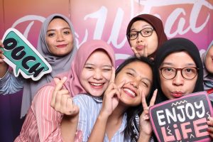 Photo Events Photobooth Jakarta WeWork Menara Astra 1st Anniversary Menara Astra