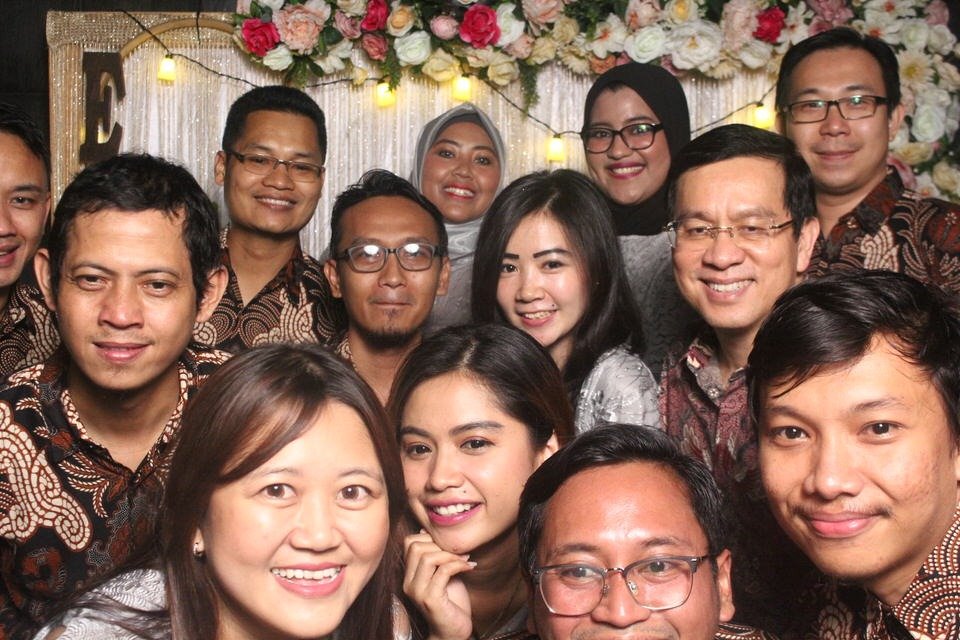 Photobooth Jakarta Wedding Ebit And Alling Aula Gereja Toraja Kelapa Gading