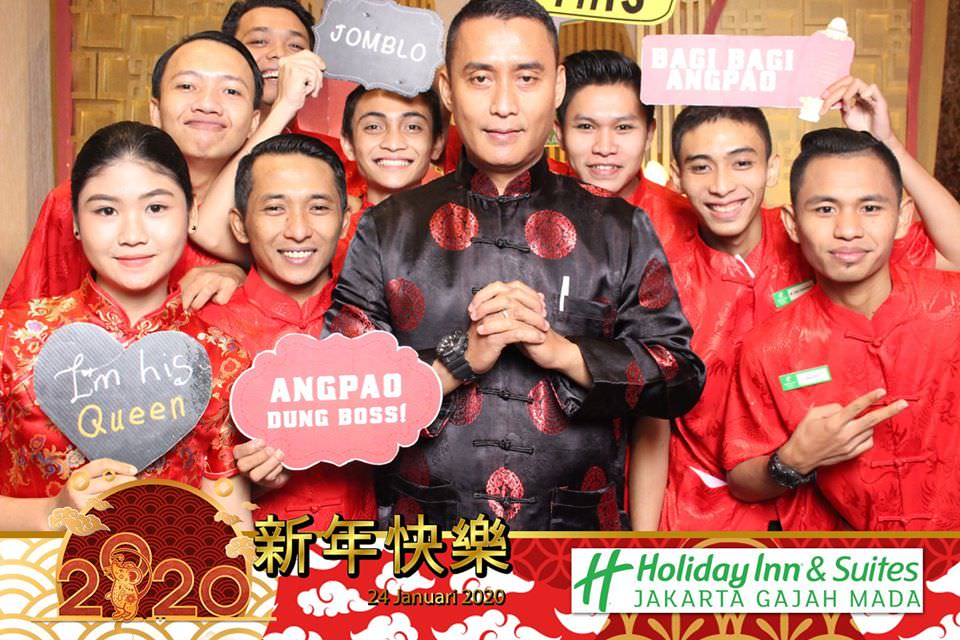 Photobooth Malam Imlek 2020 di Hotel Holiday Inn Gajah Mada
