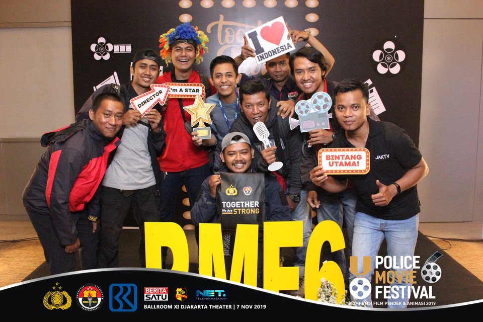 Photobooth Jakarta Police Movie Festival XXI Djakarta Theater Sarinah