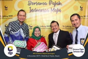 Photo Events Photobooth Jakarta Tax Gathering 2019 Hotel Bumi Wiyata Depok