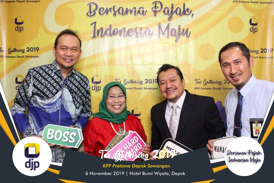Photobooth Jakarta Tax Gathering 2019 Hotel Bumi Wiyata Depok