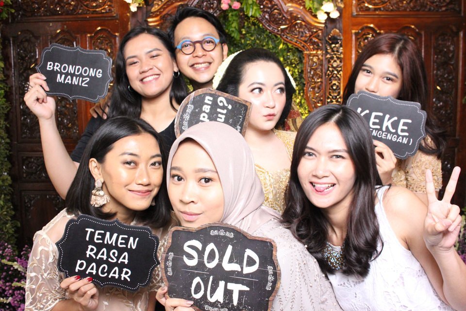 Photobooth jakarta Wedding Diza And Harris Hotel Bidakara Grand Pancoran Jakarta